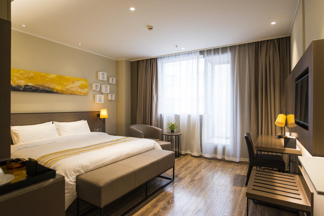 Home Inn Plus Shanghai Zhangjiang Park Exterior foto
